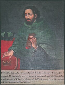 Retrato de Antonio de Morga, presidente de la Audiencia de Quito
