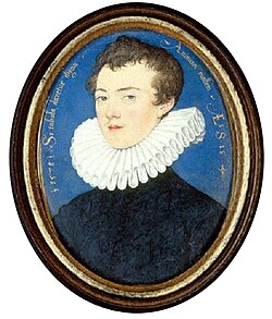Retrato de Francis Bacon a los dieciocho años