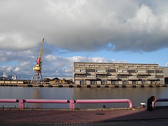 Vista general de la ciudad de Ventspils