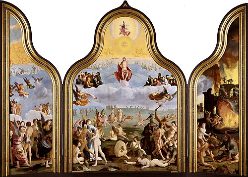 El Juicio Final, políptico de Leiden