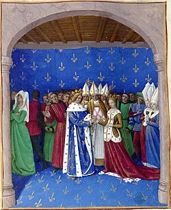 Representación de la boda de Carlos IV con María de Luxemburgo