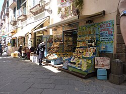 Comercios de limoncello en Sorrento