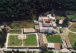 Estructura del Palacio Real en Visegrád