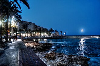 Paseo marítimo de Torrevieja