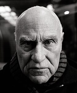 Retrato fotográfico de Richard Serra en el año 2005.