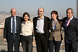 Cabezas de lista del PP en 2008