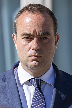 Sébastien Lecornu fotografiado en el año 2024.