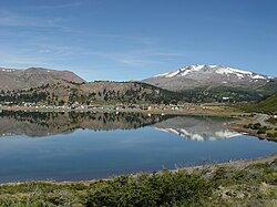 Vista panorámica del Lago Caviahue