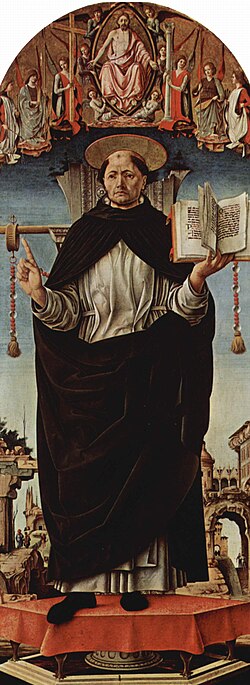 Pintura de San Vicente Ferrer atribuida a Francesco del Cossa