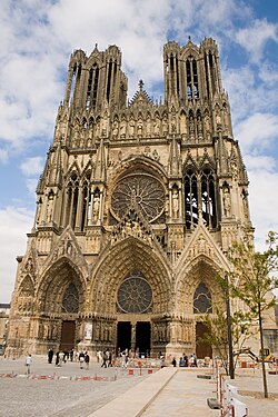 Catedral de Reims en Francia