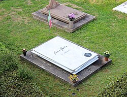 Tumba de Giovanni Spadolini en el Cementerio de la Puerta Santa