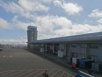 Vista general de las instalaciones del Aeropuerto Antonio Nariño