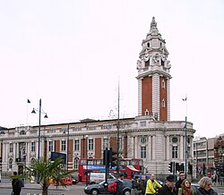 Fotografía del edificio del ayuntamiento de Lambeth