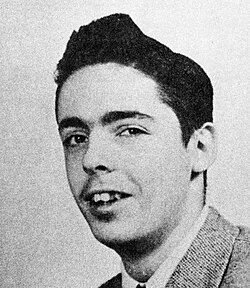 Retrato de Thomas Pynchon en su juventud