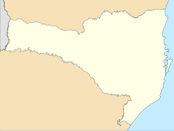 Mapa de Florianópolis en Santa Catarina