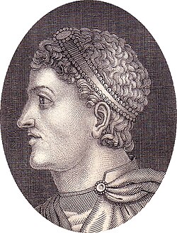 Representación de Teodosio I el Grande