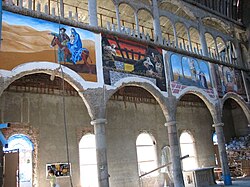 Interior de la catedral construida por Justo Gallego