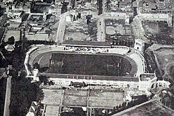 Obras del estadio olímpico de Amberes