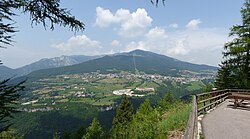 Paisaje alpino representativo de la zona de Folgaria