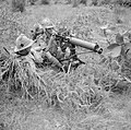 Ametralladora Vickers en Malaya, 1941