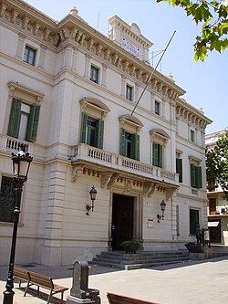 Antiguo edificio del Ayuntamiento de Sarrià
