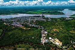 Panorámica o vista general de Puerto Berrío