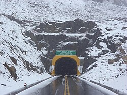 Entrada al Túnel Punta Olímpica