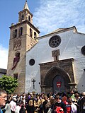 Fachada de la Iglesia de la Omnium Sanctorum.
