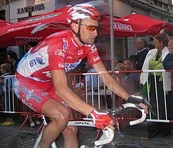 Frank Vandenbroucke con el equipo Acqua & Sapone en 2007