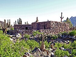 Pucará de Tilcara en la Quebrada de Humahuaca