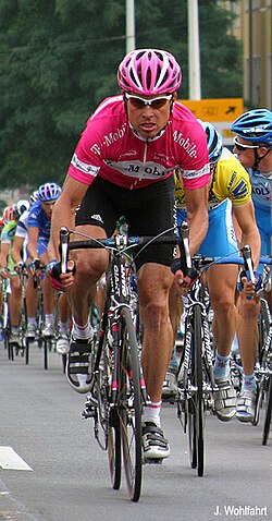 Jan Ullrich compitiendo en la Vuelta a Alemania