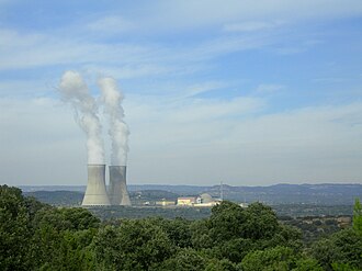 Vista general de la central nuclear de Trillo