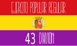 Insignia o representación de la 43.ª División