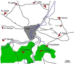 Posición fortificada de Lieja