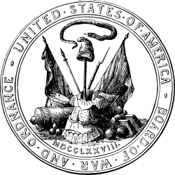 Escudo de la Junta de Guerra y Artillería