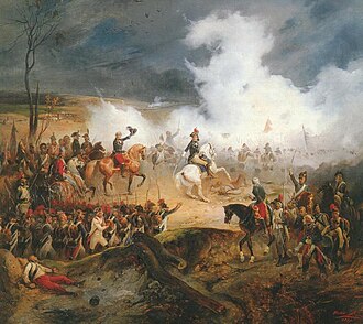 Representación de la Batalla de Valmy