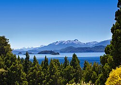 El lago Nahuel Huapi