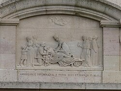Relieve alusivo al cólera