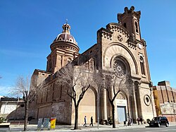 Iglesia de San Andrés del Palomar en el distrito