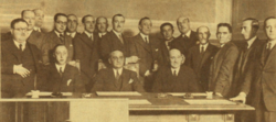 Constitución de la oficina electoral Tradicionalistas y Renovación Española