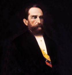Óleo de Rafael Núñez por Epifanio Garay