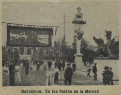 Fiesta de la Merced en Barcelona, 1904