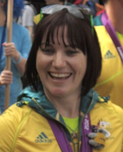 Anna Meares en competiciones de ciclismo en pista