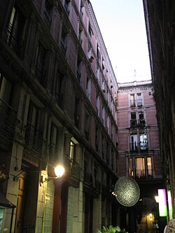 El Pasaje del Crédito en Barcelona