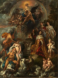 Alegoría de la Paz de Westfalia por Jacob Jordaens