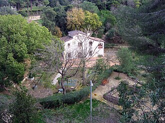Detalle del entorno natural del Jardín Botánico Histórico de Barcelona