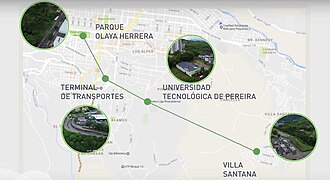 Infraestructura de estaciones y pilonas del Megacable