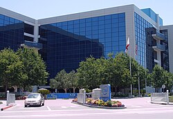 Edificio de oficinas de Intel en Santa Clara, California.