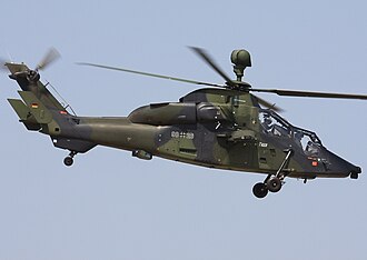 Un Eurocopter EC665 Tiger UHT del Ejército alemán