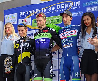 Podio del Gran Premio de Denain 2016